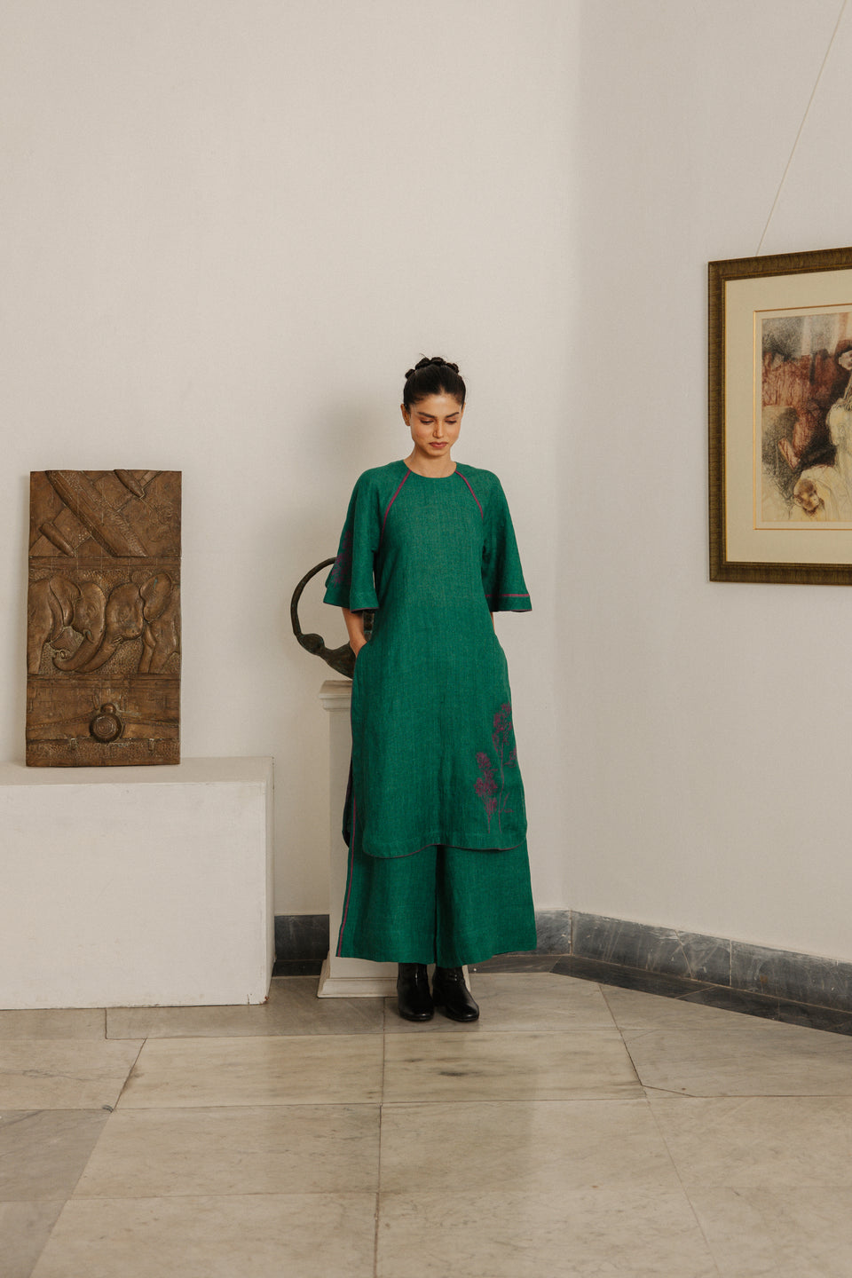 The Bell Set- Forest Green