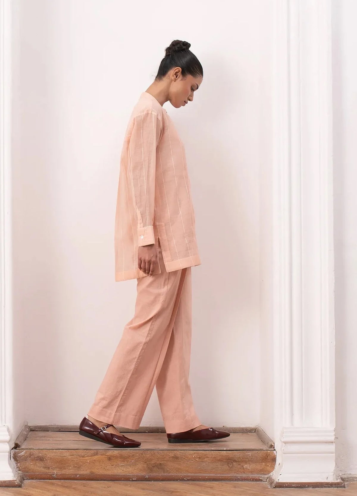 Margaret Shirt (Peach)