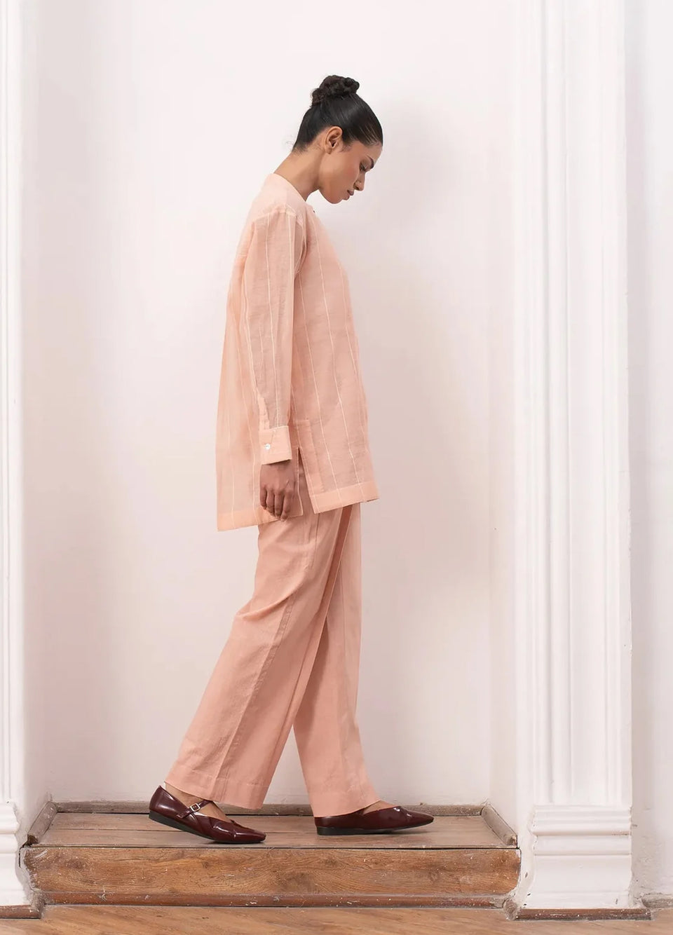 Margaret Shirt (Peach)