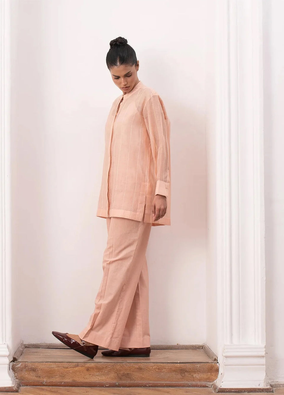 Margaret Shirt (Peach)