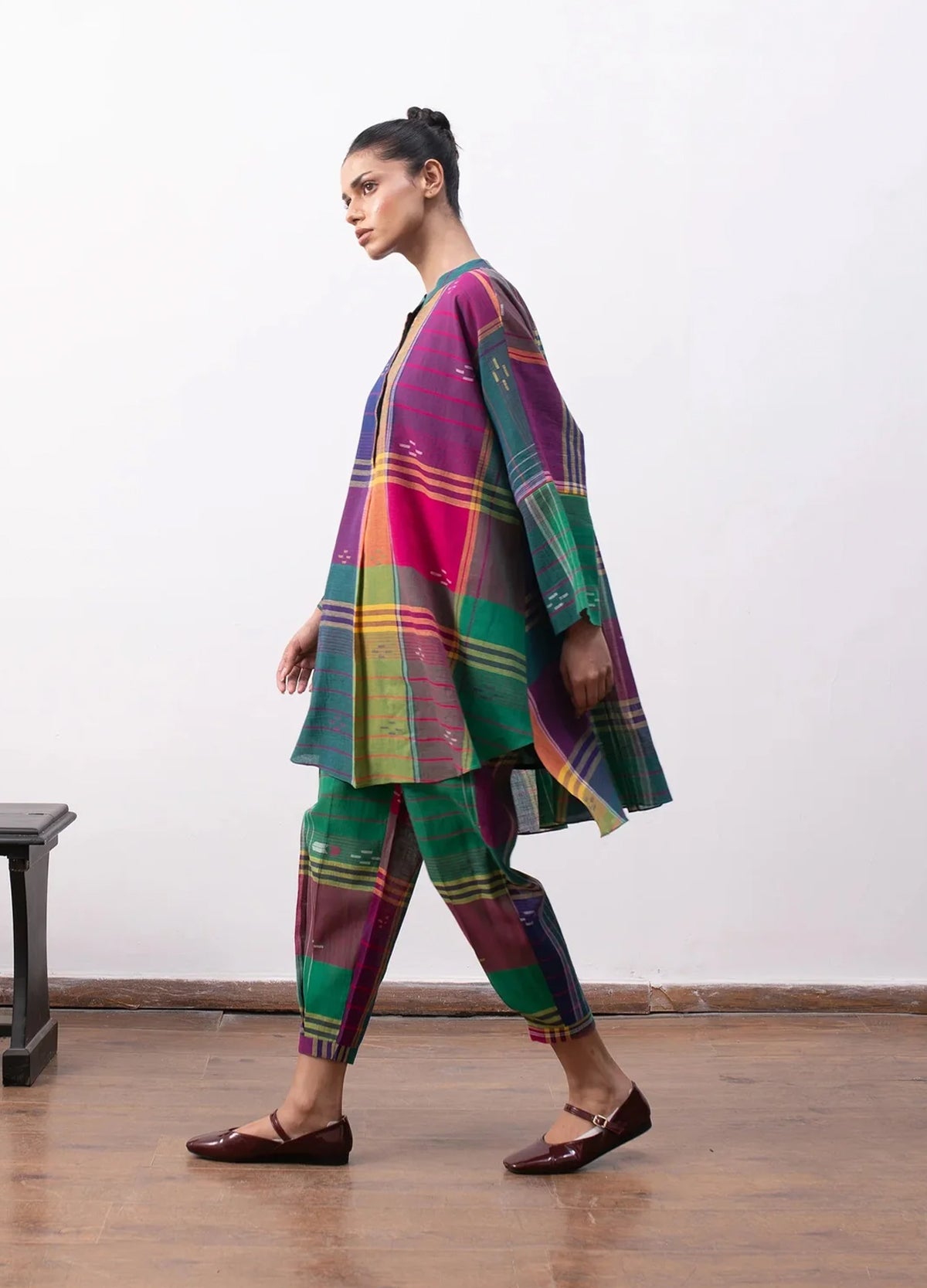 Charlotte Jamdani Co-Ord (Madras Checks)