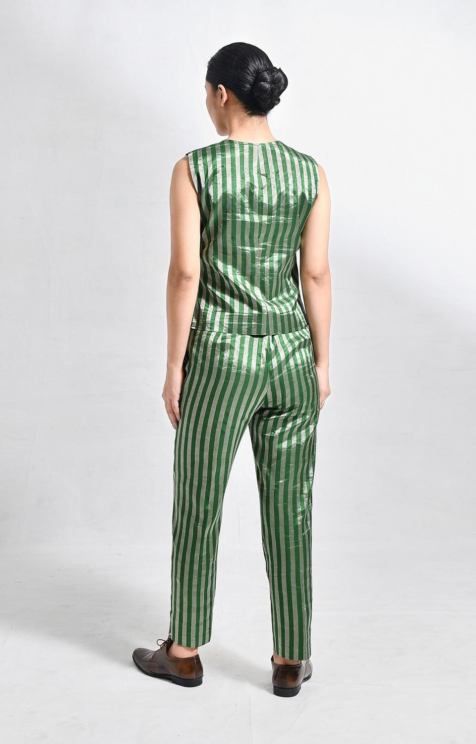 Arbor Waistcoat Co-ord (Set of 2)- Bottle Green