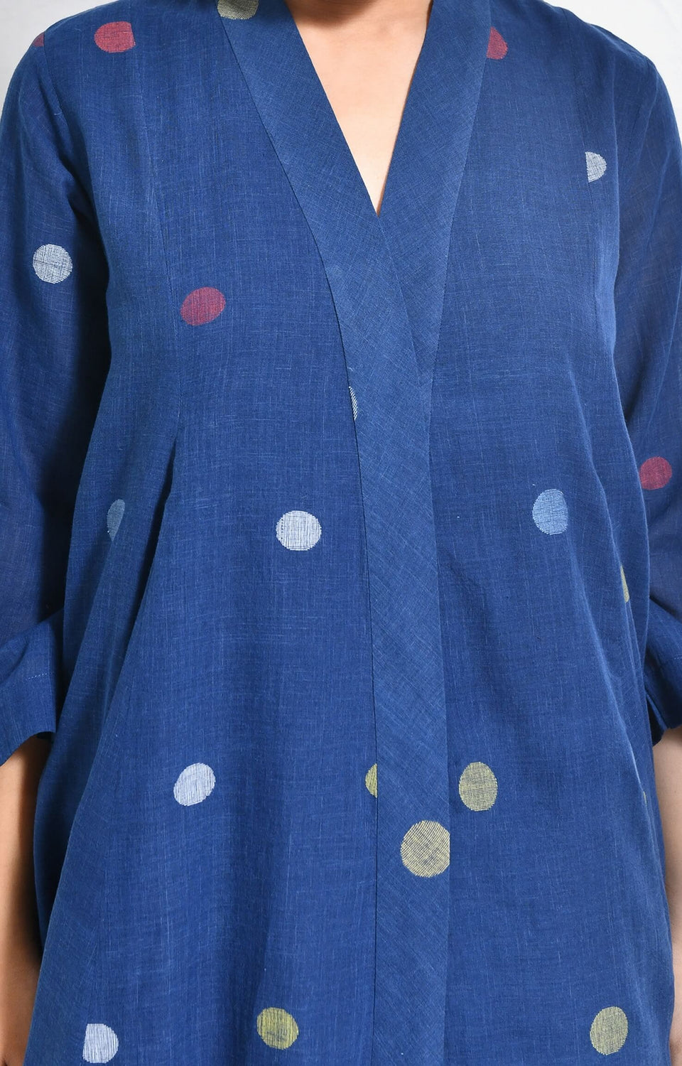 Anara Kurta Set- Indigo