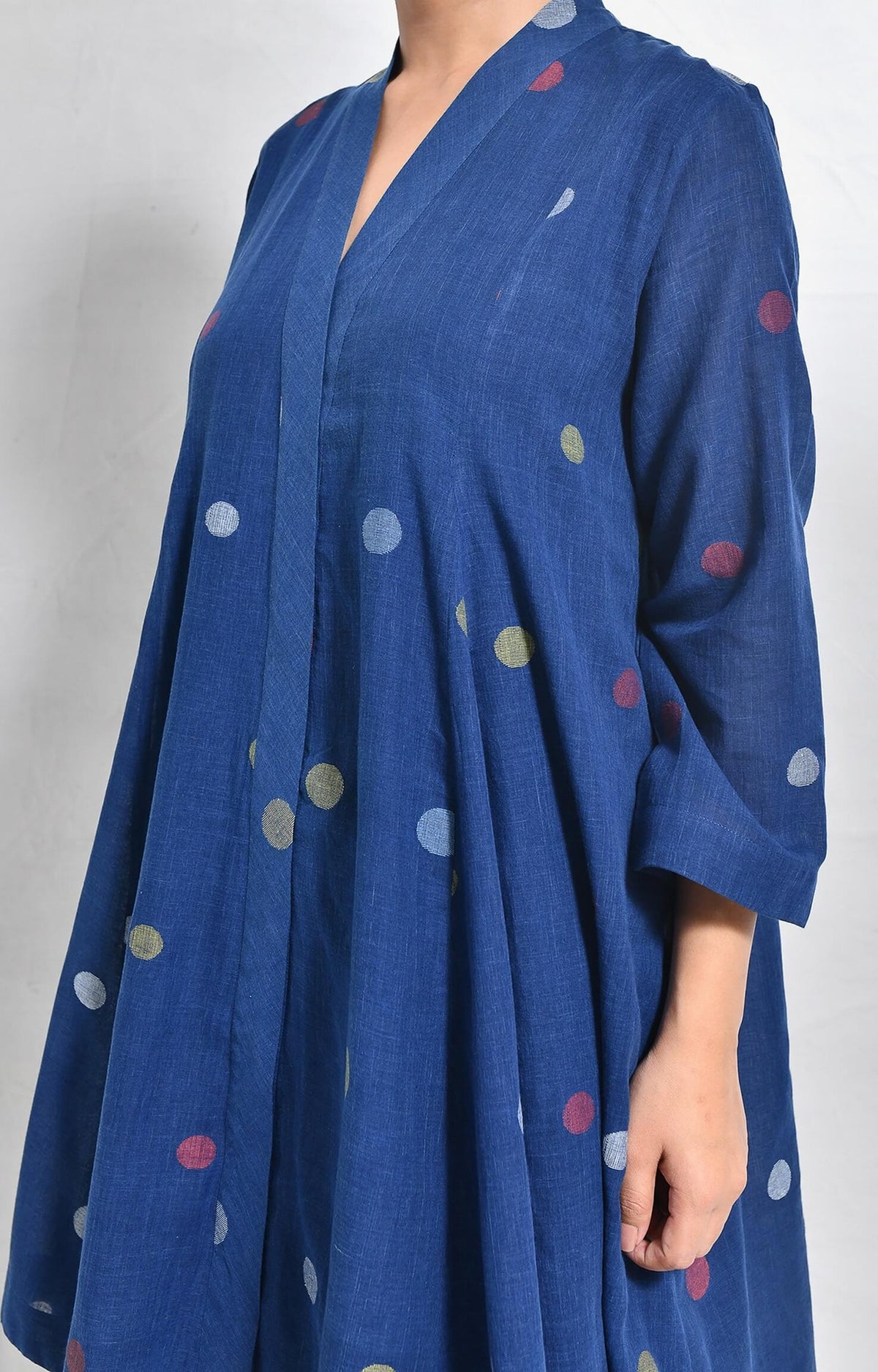 Anara Kurta Set- Indigo