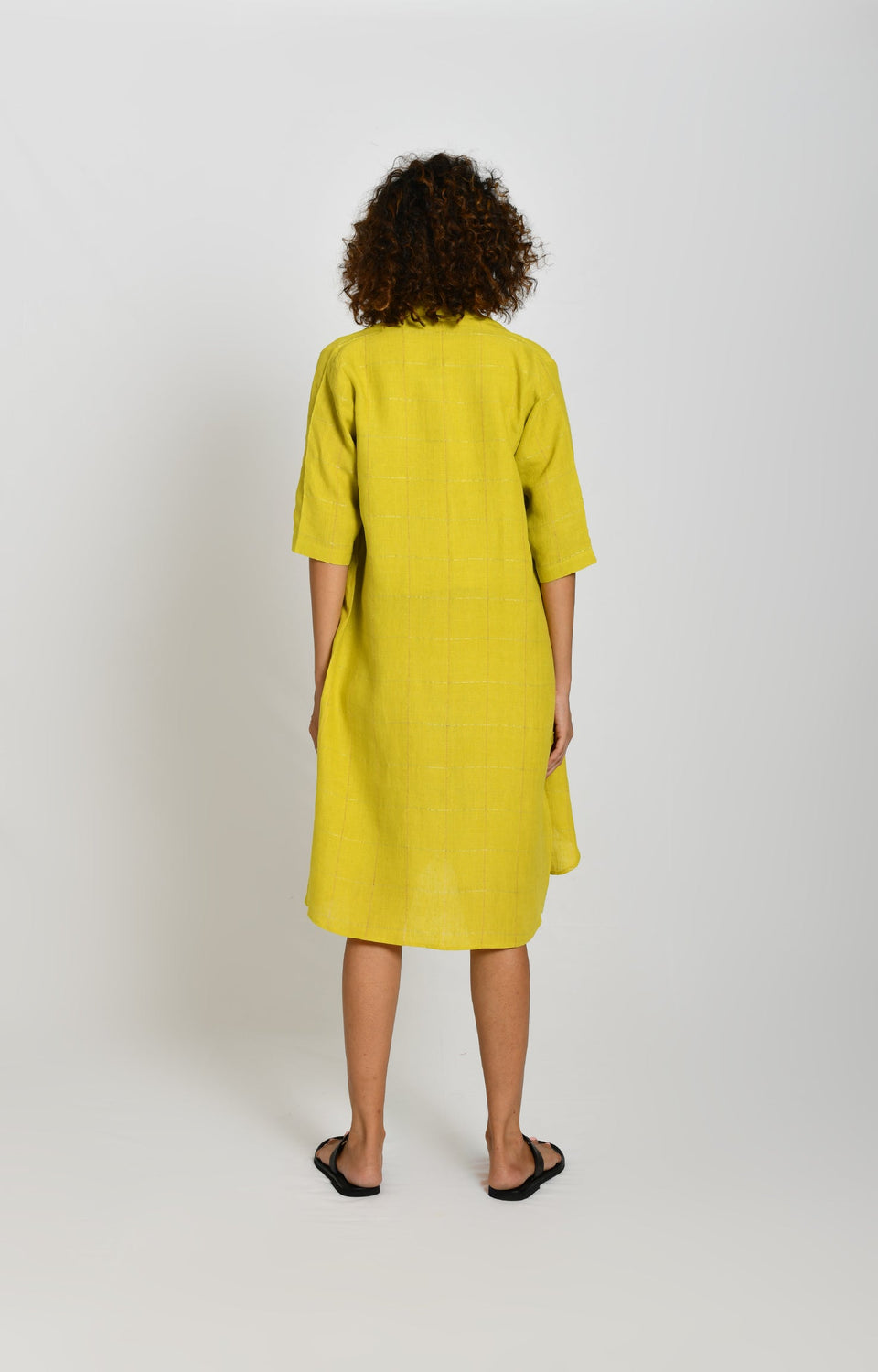 Olive linen bermuda co-ord set with summer jacket
