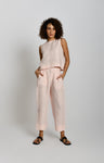 Linen Pant Co-ord Set- Pink