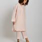 Linen Tunic Co-ord Set- Pink
