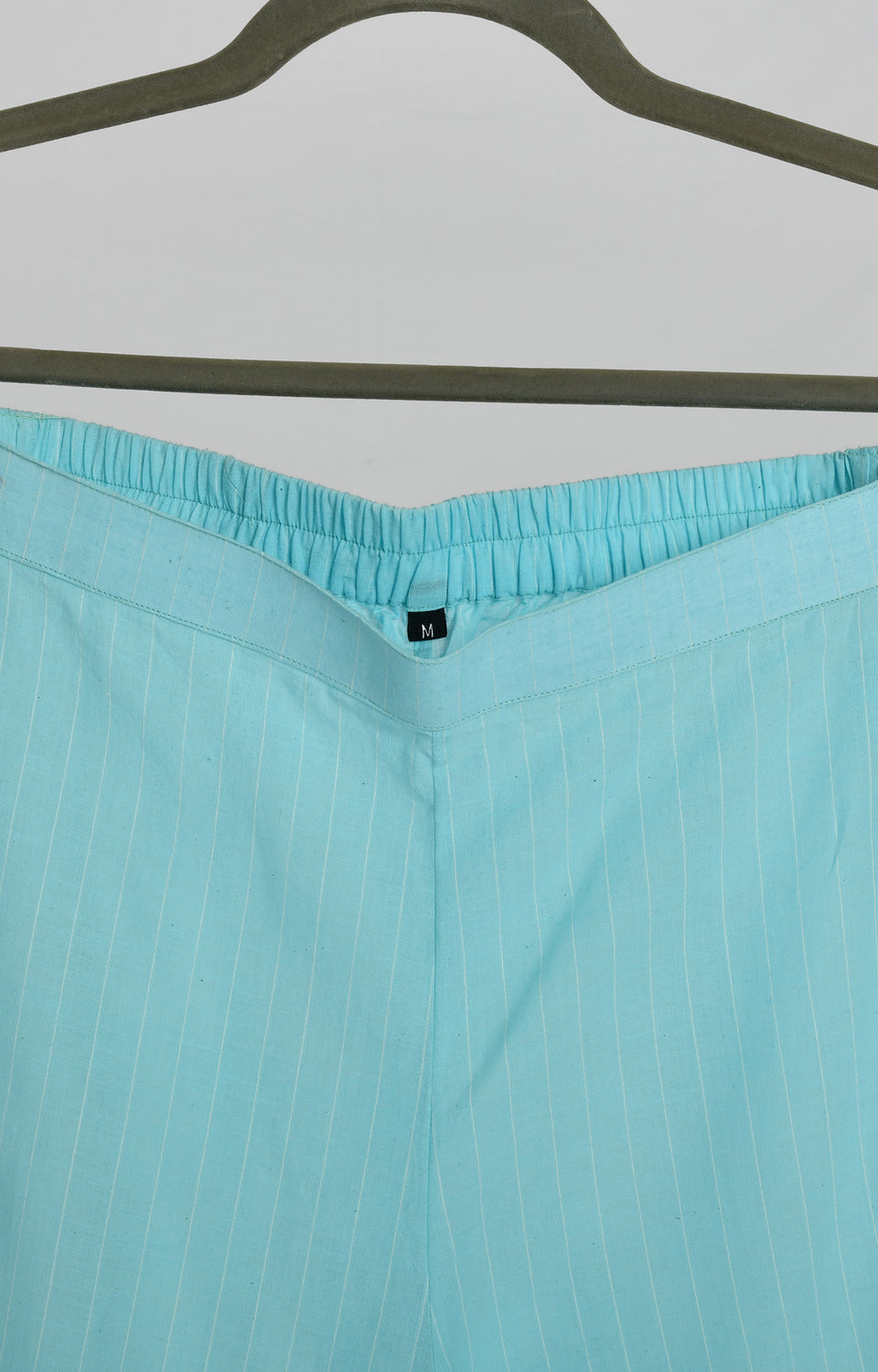 Jamdani Phiran Co-ord Set- Light Blue