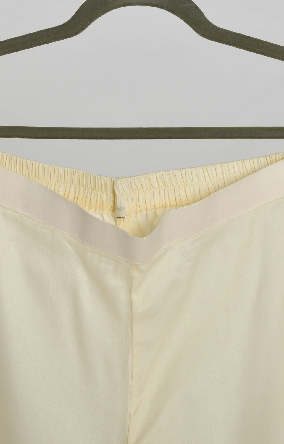Off white khadi silk neck gather Jamdani co-ord set