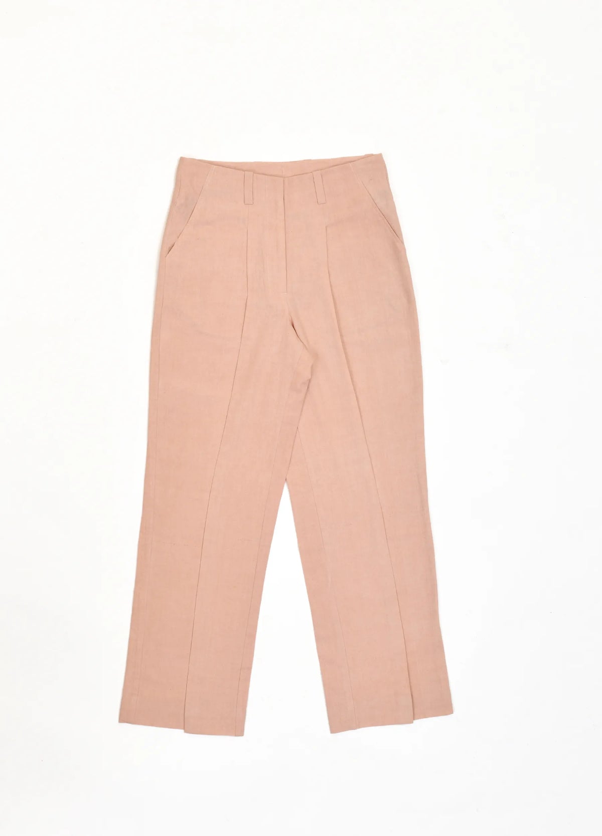 Peach co-ord with structured top and trousers Hiranya