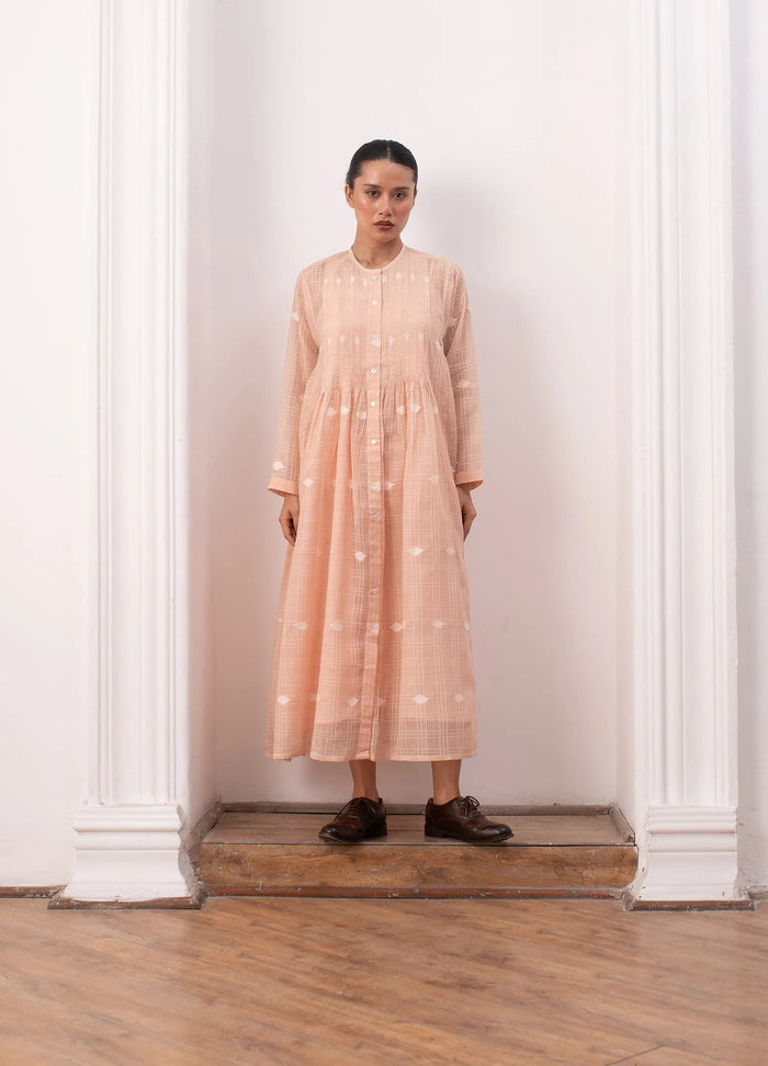 Lucie Rie Dress (Peach)