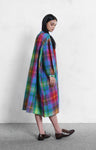 Simone Plaid Gather Shirt